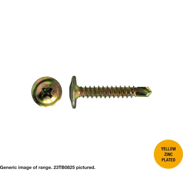 Self Drilling Button Head Zinc Screw